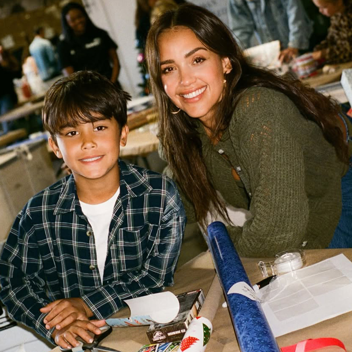 Jessica Alba Praises Son Hayes, 8, for Bravery Amid "New Changes"