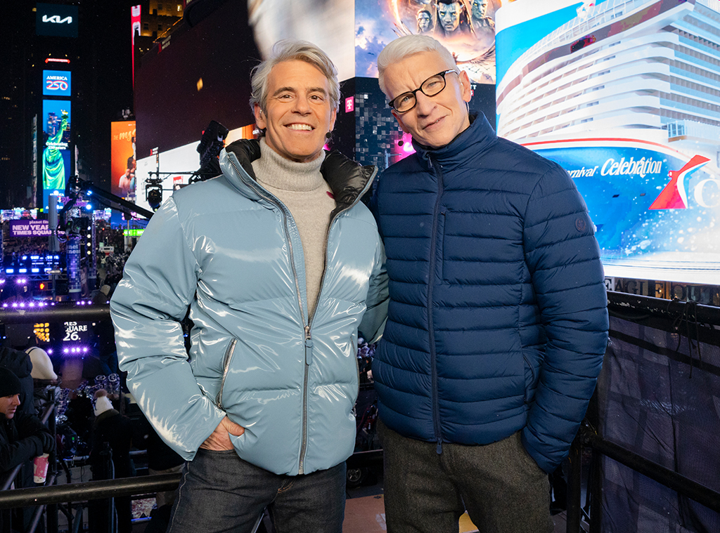 Andy Cohen, Anderson Cooper, CNN, New Year's Eve Live