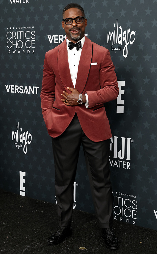 Sterling K. Brown Arrives at Critics Choice 2026
