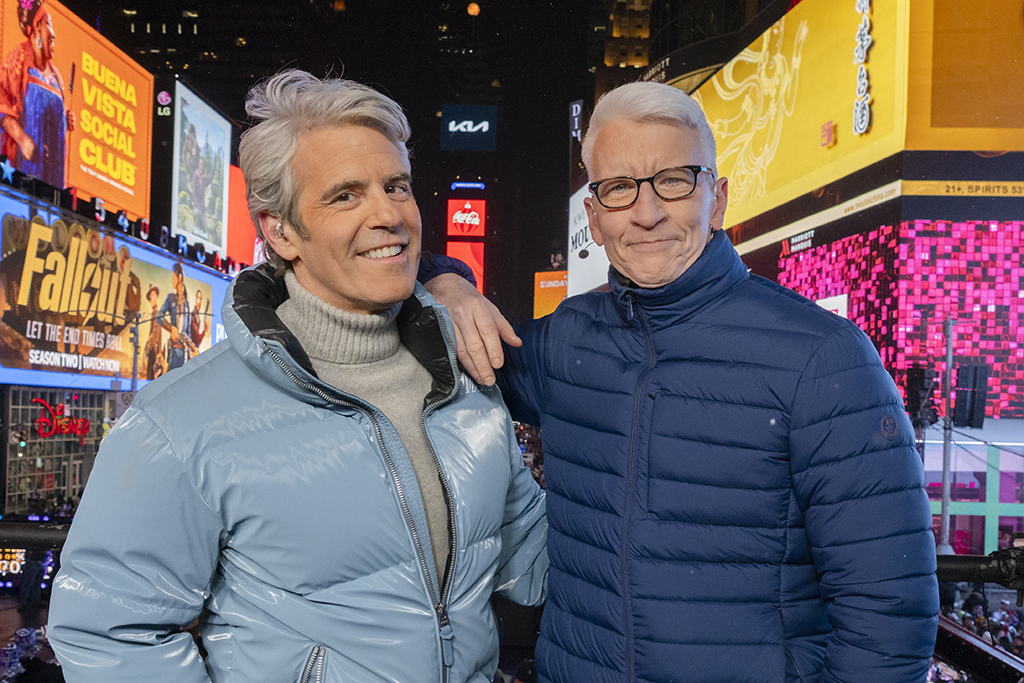 Andy Cohen, Anderson Cooper, New Year's Eve 2025