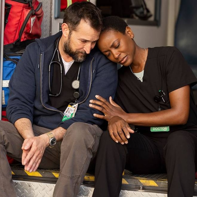 Noah Wyle, Tracy Ifeachor, The Pitt