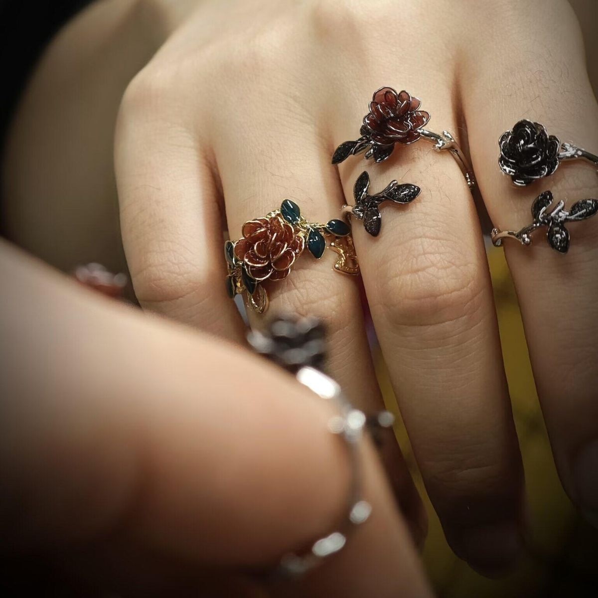 Gothic romance jewelry is in: options under $50