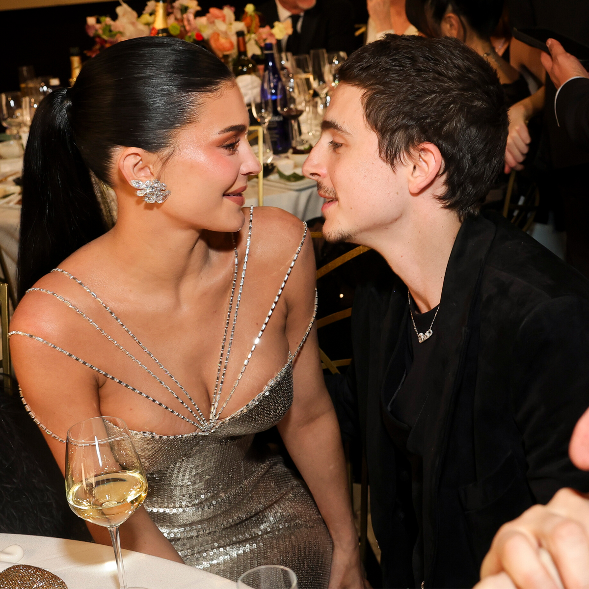 How Kylie Jenner Reacted to Timothée Chalamet's Golden Globes Win