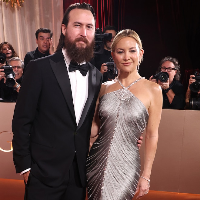 Danny Fujikawa and Kate Hudson Arrives at Golden Globes 2026