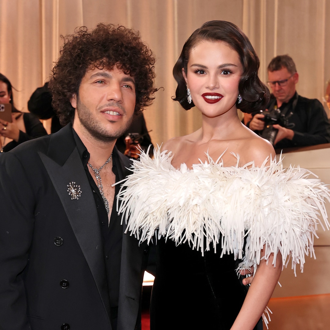 Selena Gomez e Benny Blanco no tapete vermelho Selena Gomez e Benny Blanco no tapete vermelho