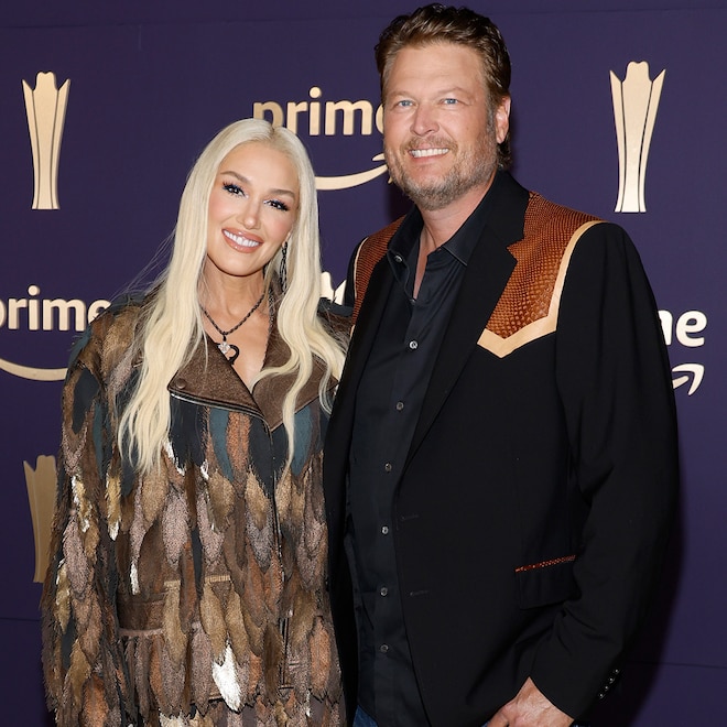 Gwen Stefani and Blake Shelton attend the 59th Academy of Country Music Awards at Omni Frisco Hotel at The Star on May 16, 2024 in Frisco, Texas.