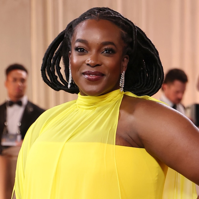 Wunmi Mosaku arrives at Golden Globes 2026