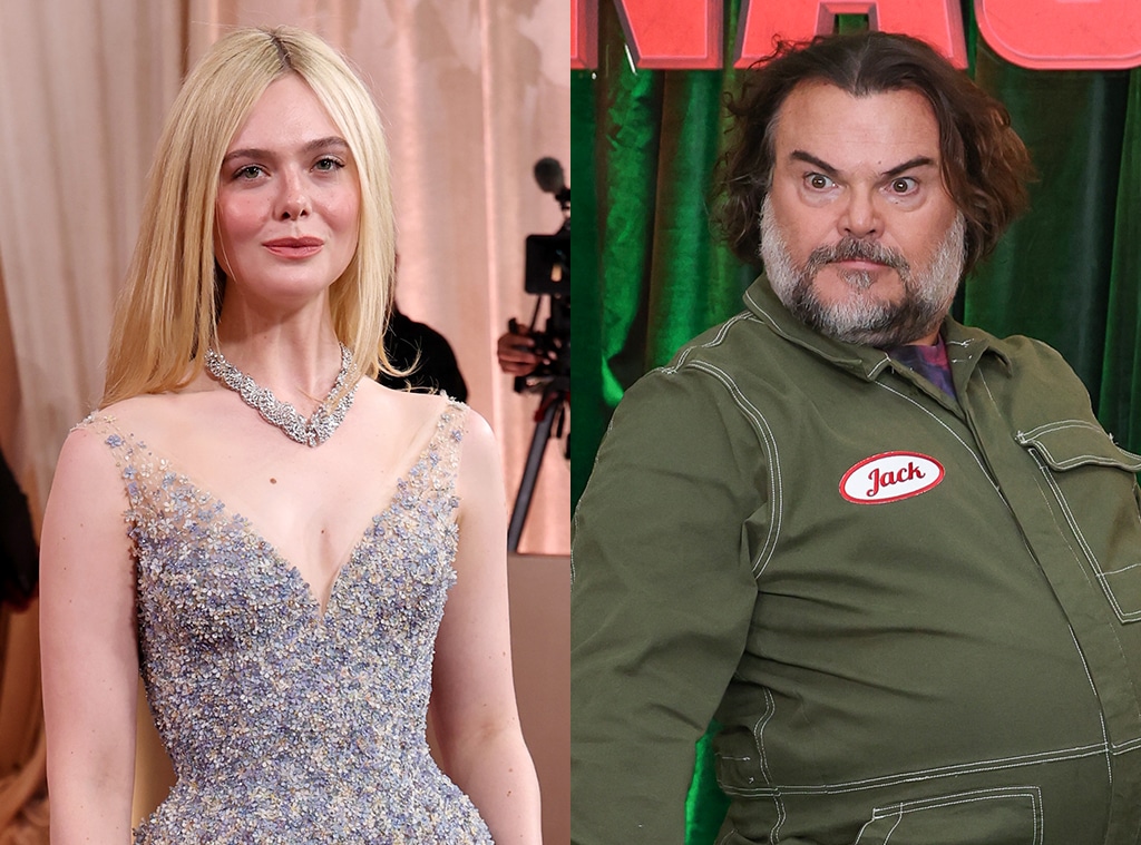 Elle Fanning on Jack Black's Reaction to Her Crush, Sex on Legs Comment Elle Fanning on Jack Black's Reaction to Her Crush, Sex on Legs Comment