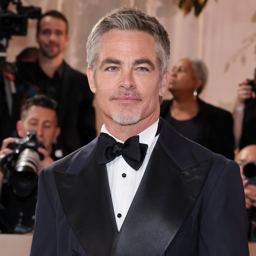 Chris Pine & Keana Sky Wenger Have First Public Date at Golden Globes