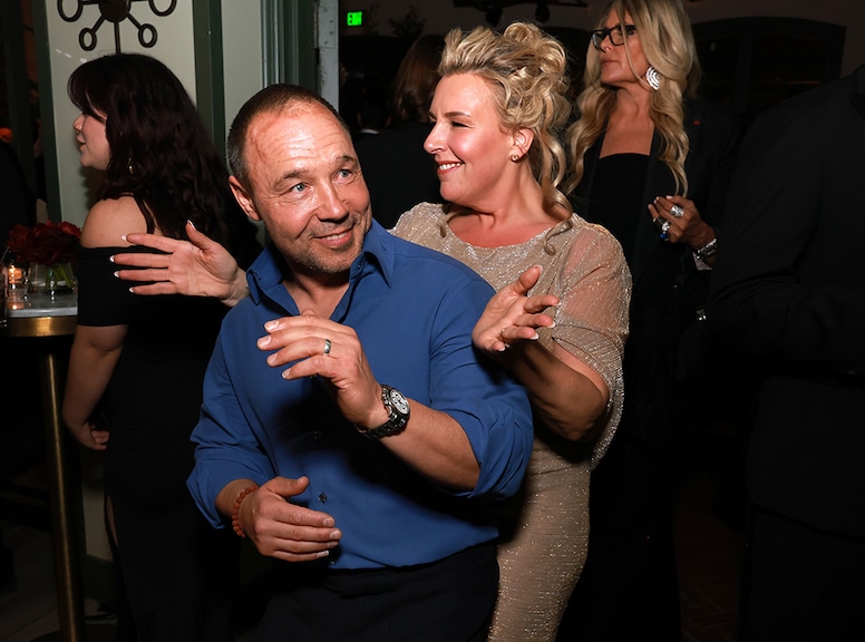 Stephen Graham y Hannah Walters asisten a la fiesta posterior a los Globos de Oro 2026 de Netflix