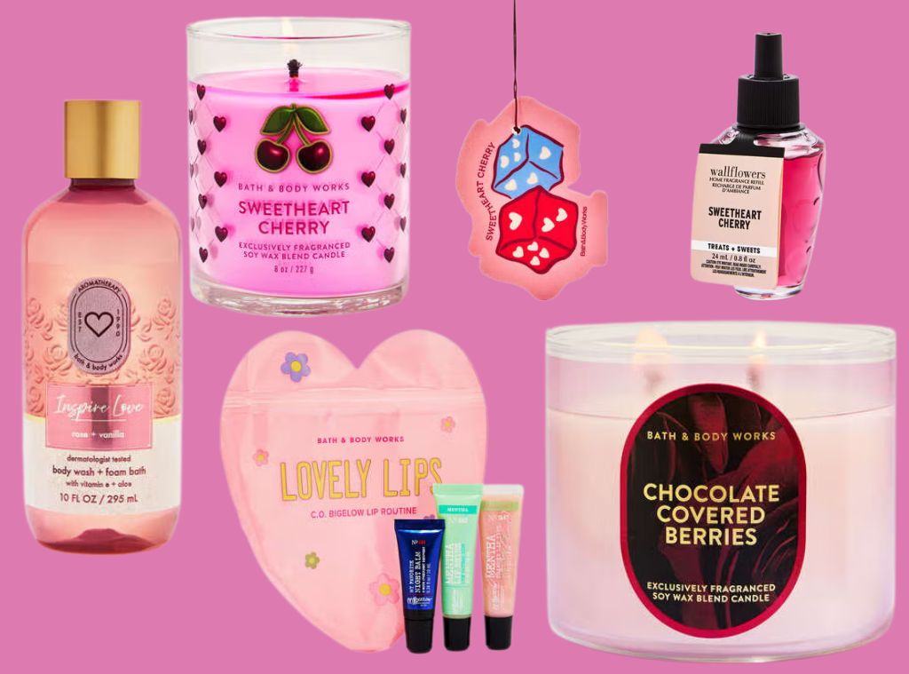 Bath & Body Works' Valentine's Day Collection: 3-Wick Candles