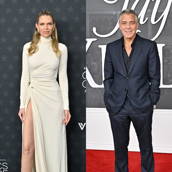 George Clooney attends the Los Angeles Premiere of Netflix's "Jay Kelly" November 11, 2025 Sara Foster attends the 31st Annual Critics Choice Awards at Barker Hangar on January 04, 2026