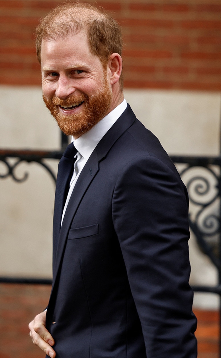 Prince Harry departs from the High Court in London on January 20, 2026, after the second day the trial in his case against a major UK newspaper group.