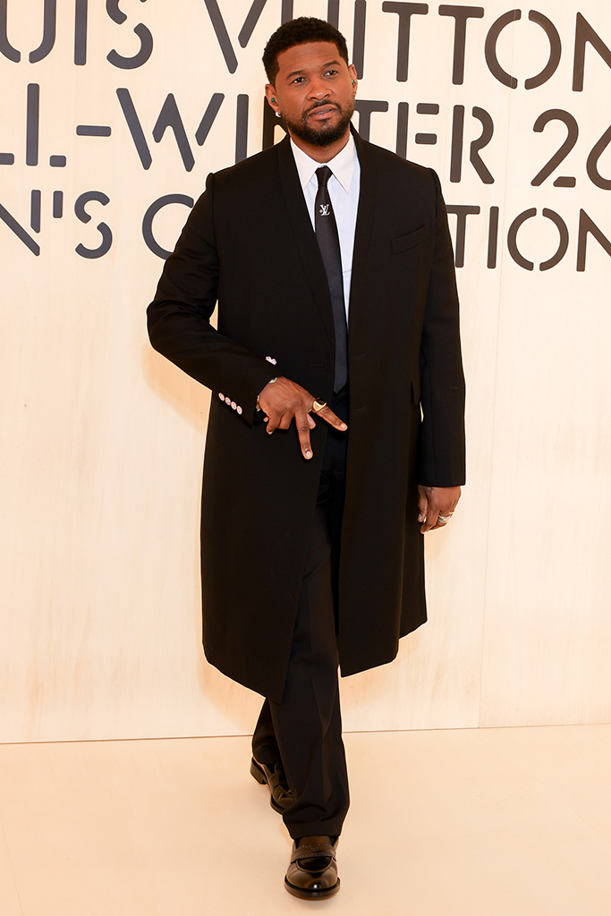 Usher, Paris Fashion Week 2026