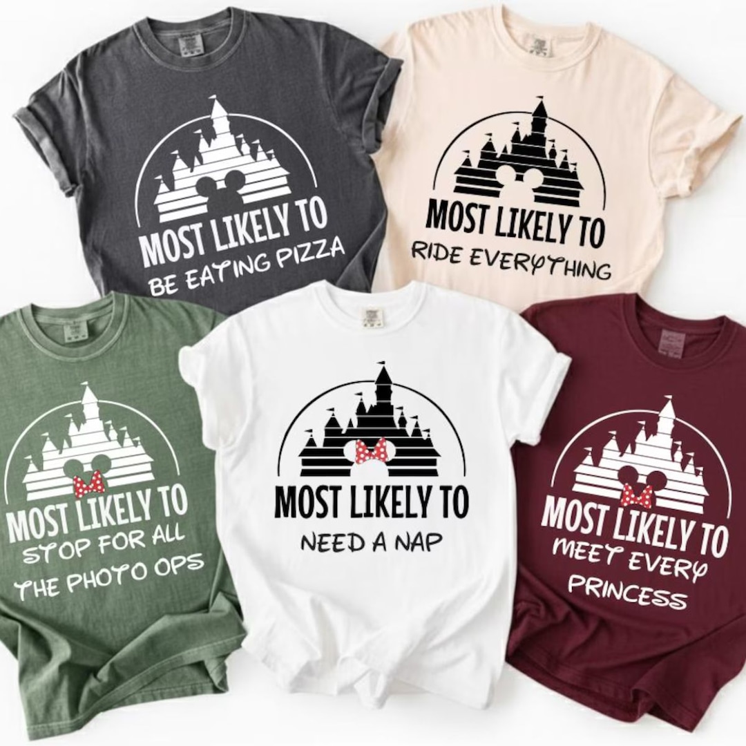 Disney Park Shirts: Hilarious Character Tees for Every Vacation From Disney Park Shirts: Hilarious Character Tees for Every Vacation From