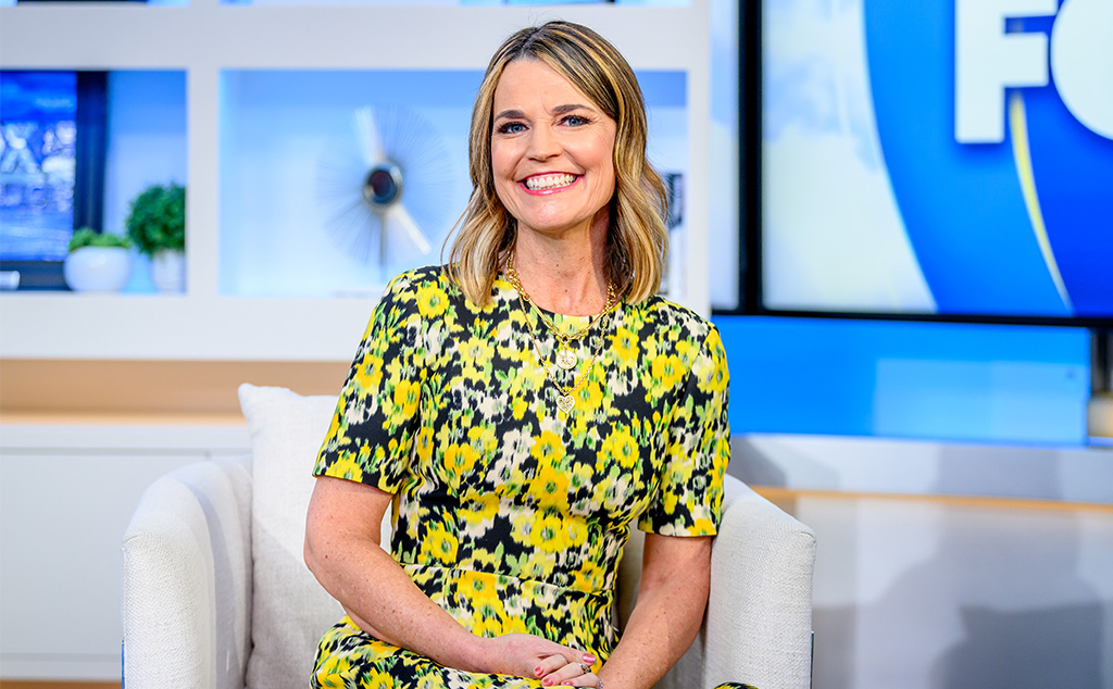 Savannah Guthrie visits Fox & Friends" to discuss her new book "Mostly What God Does: Reflections on Seeking and Finding His Love Everywhere" at Fox News Channel Studios on February 27, 2024 in New Y