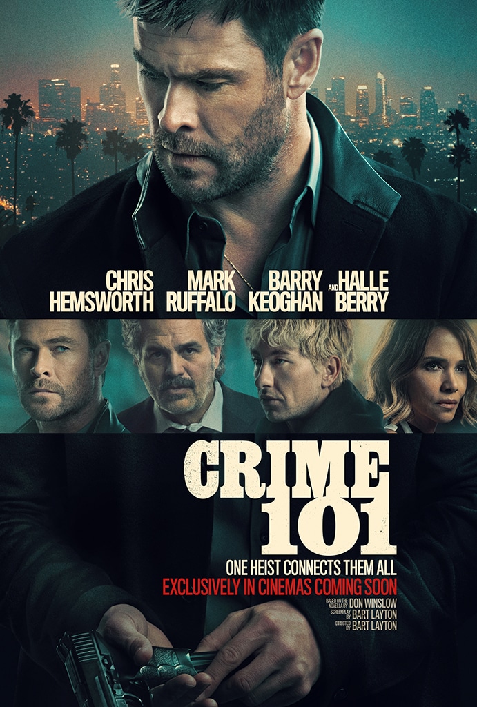Crime 101, Chris Hemsworth, poster, Movies 2026