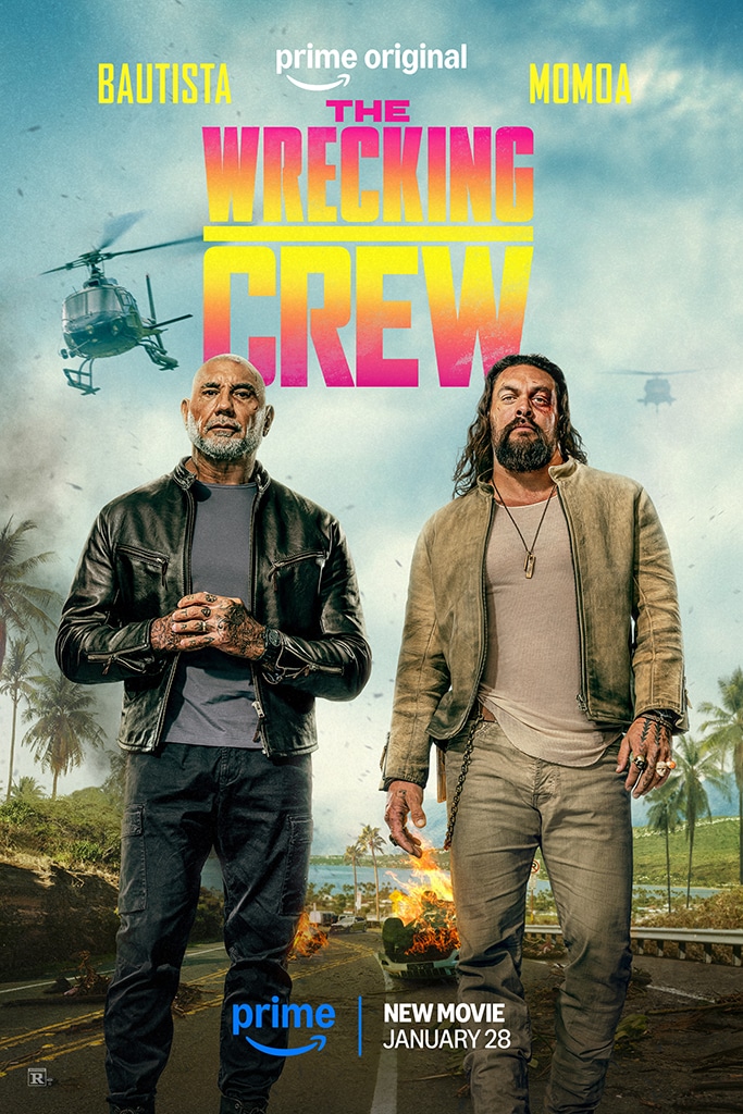 The Wrecking Crew, Jason Momoa, Dave Bautista, Movies 2026