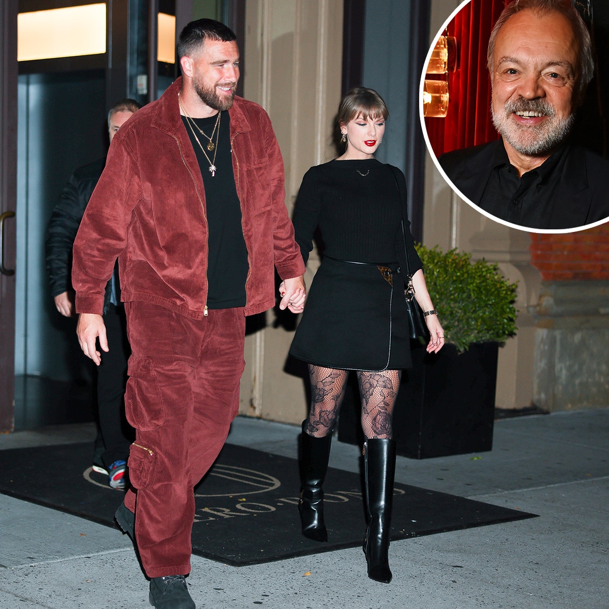 Taylor Swift, Travis Kelce, Graham Norton