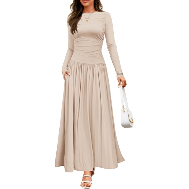 chinese dress ladies Sequin Plus-Size Long La Femme Prom Dress
