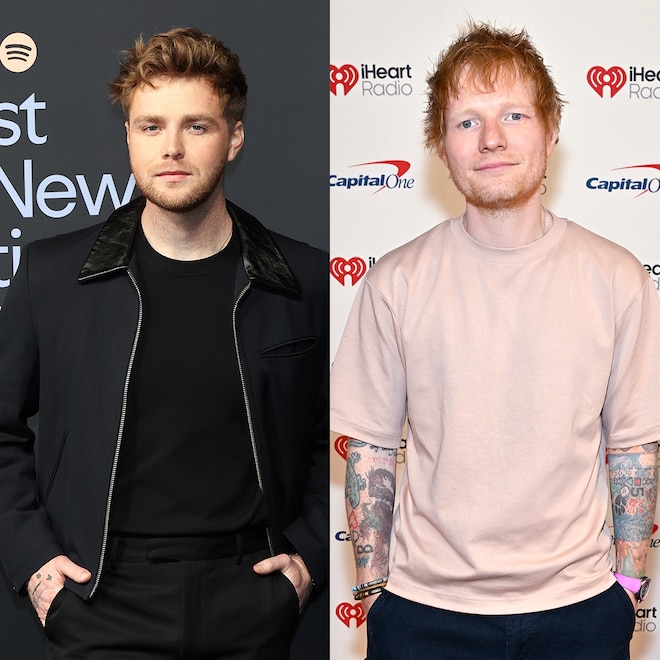 Alex Warren attends Spotify's Best New Artist Party, Ed Sheeran