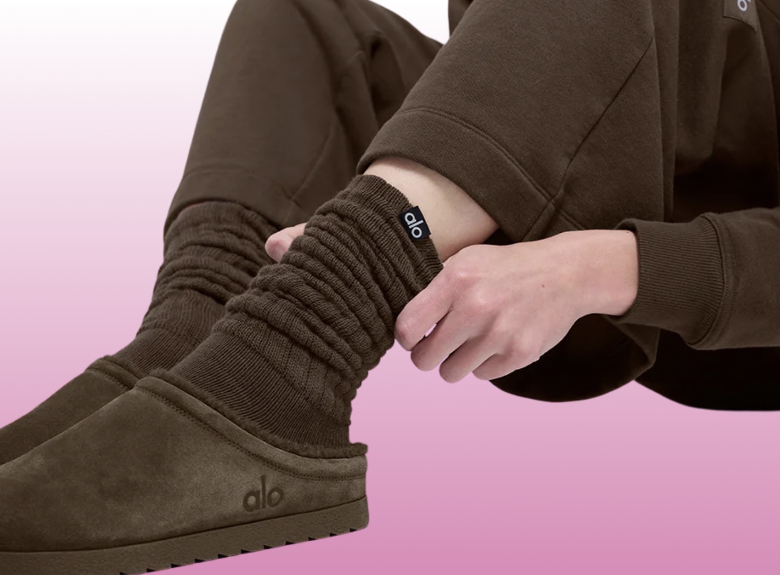 These Socks Are My Ultimate Boots Sock—And They're From Alo Yoga 
