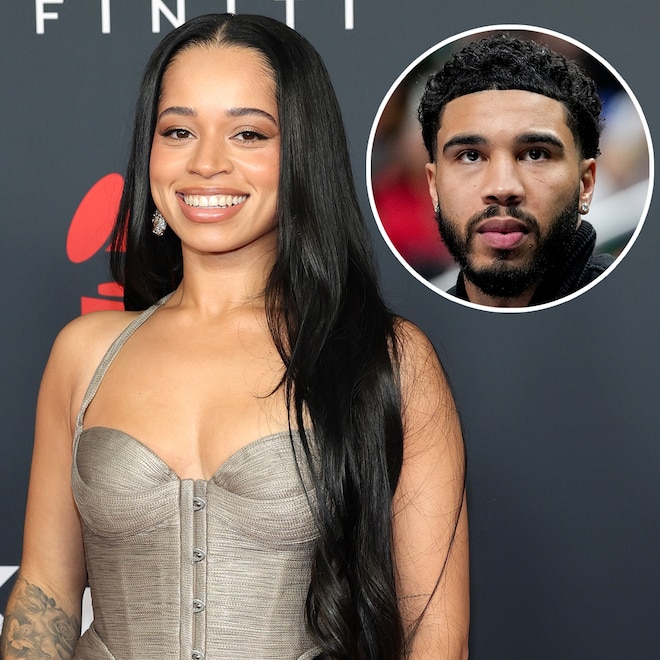 Ella Mai attends 2026 MusiCares Person of the Year Honoring Mariah Carey on January 30, 2026 in Los Angeles, California. Jayson Tatum #0 of the Boston Celtics January 19, 2026 in Detroit, Michigan.
