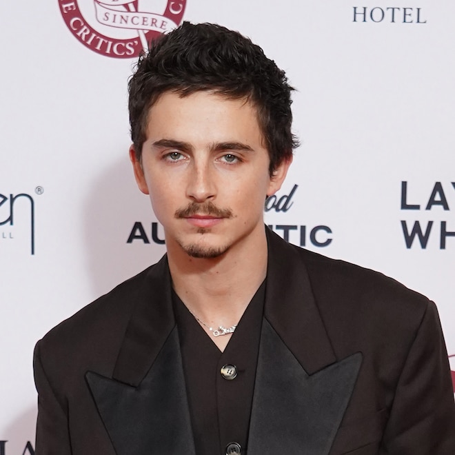 Timothée Chalamet at the 2026 Critics' Circle Theatre Awards