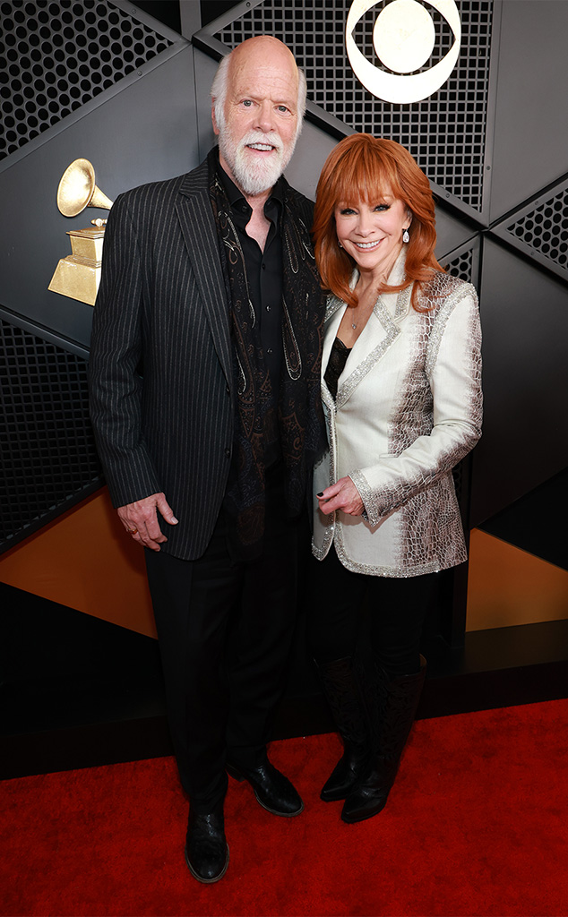 Rex Linn and Reba McEntire Arrives at Grammys 2026