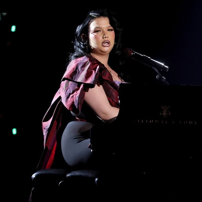 Lola Young performs at 2026 Grammys