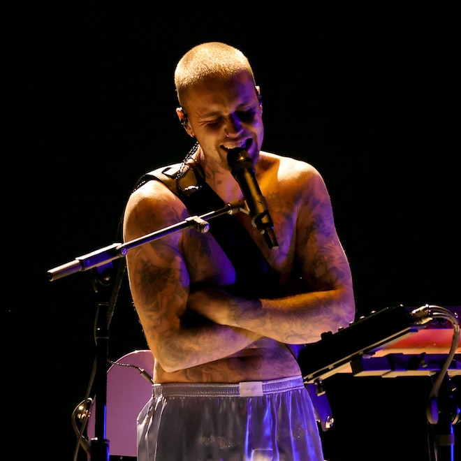 Justin Bieber performs at Grammys 2026