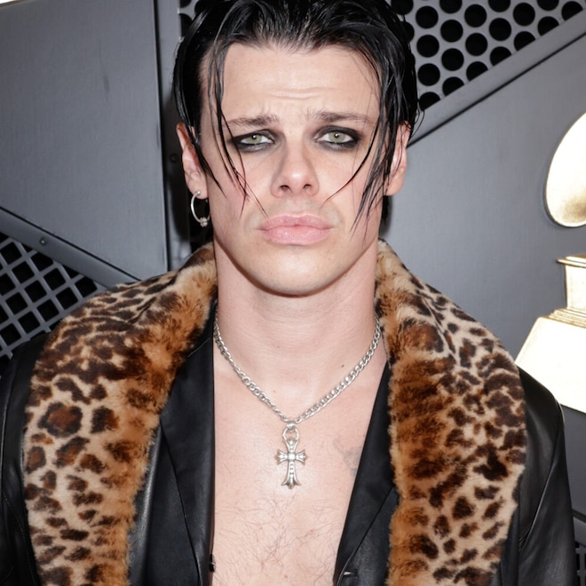 Yungblud arrives at the Grammys 2026 red carpet in Los Angeles