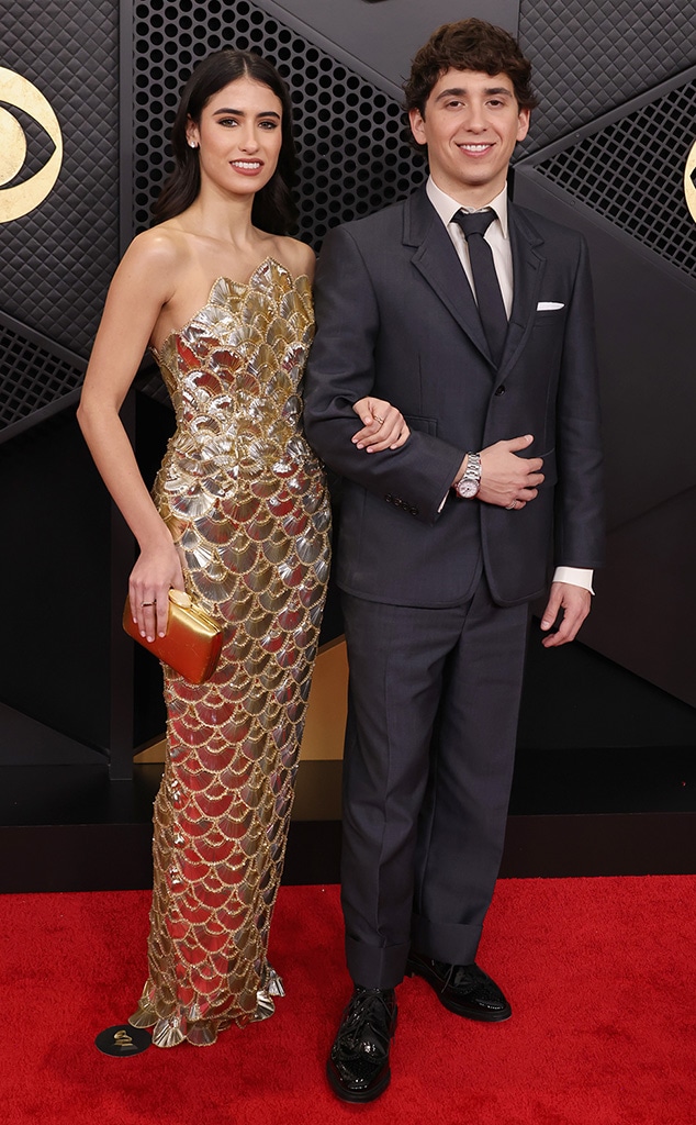 Ana Amelia Batlle Cabral and Marcello Hernández Arrives at Grammys 2026