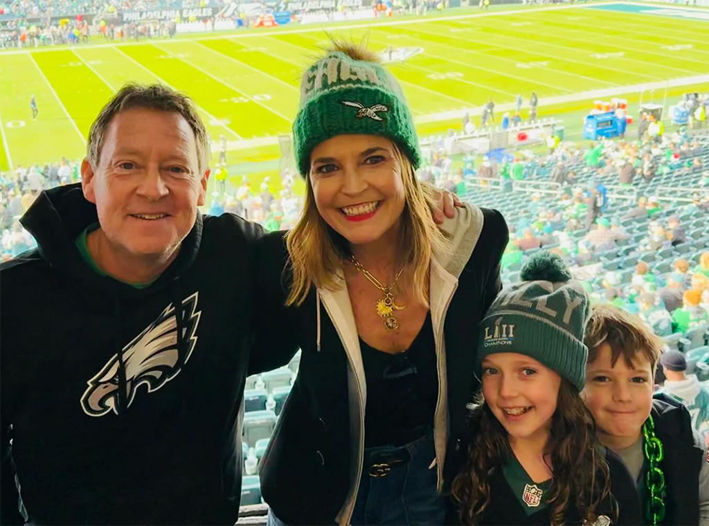 Savannah Guthrie Family Gallery: Eagles game