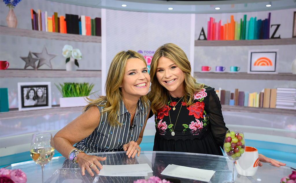 Savannah Guthrie and Jenna Bush Hager on Monday, July 15, 2019