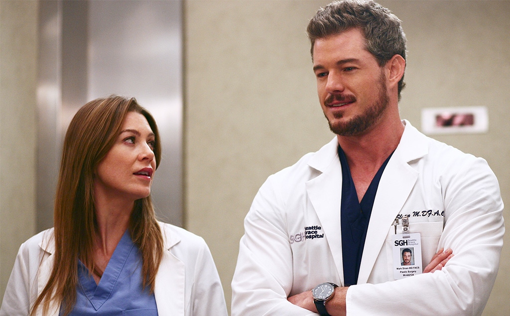 Ellen Pompeo and Eric Dane