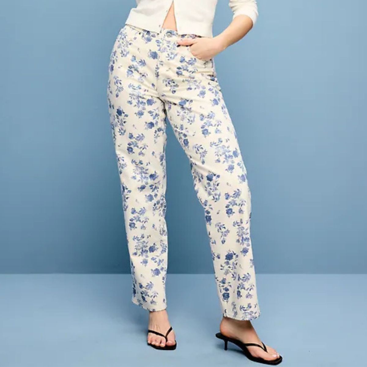 Old Navy Has New Spring Floral Jeans & They’re on Sale RN!