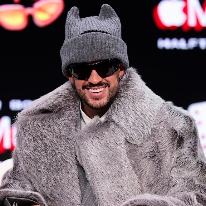 Bad Bunny ahead of Super Bowl 2026.