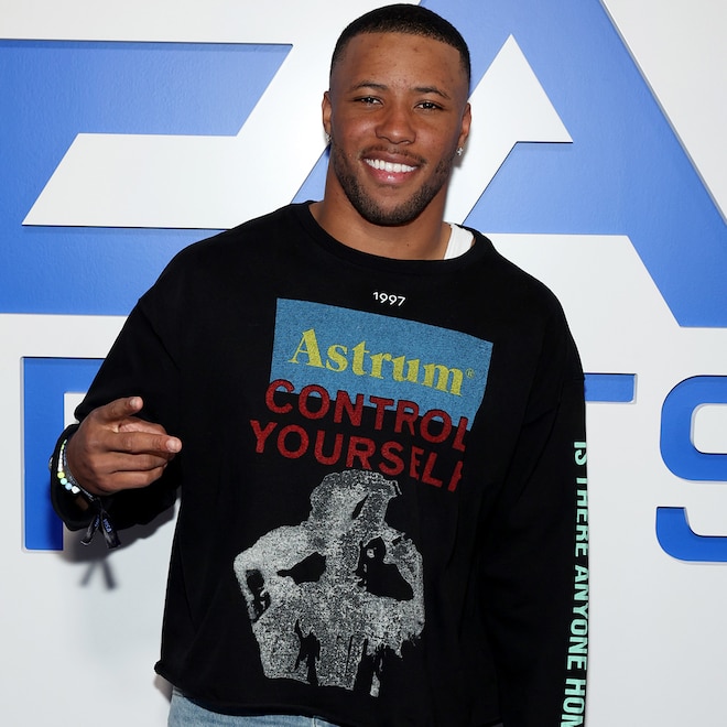 Saquon Barkley attends Madden Bowl presented by SUPER BOWL EA SPORTS™ at Super Bowl LX on February 06, 2026 in San Francisco, California.