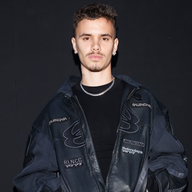 Romeo James Beckham attends the Balenciaga Womenswear Fall/Winter 2025-2026 show as part of Paris Fashion Week at Les Invalides on March 09, 2025 in Paris, France.