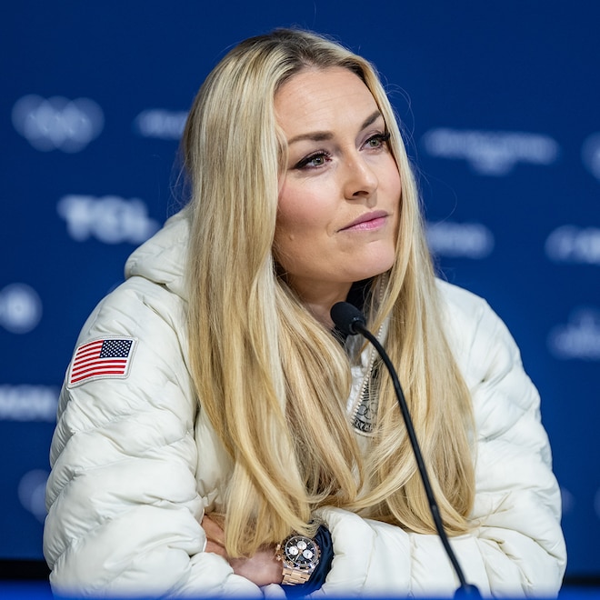 Lindsey Vonn at the 2026 Milano Cortina Olympics.