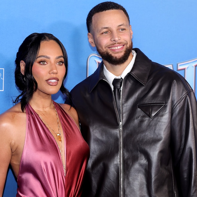 Ayesha Curry (L) and Stephen Curry attend the Los Angeles Premiere of Columbia Pictures' and Sony Pictures Animation's "GOAT" at AMC Century City 15 on February 06, 2026 in Los Angeles, California.