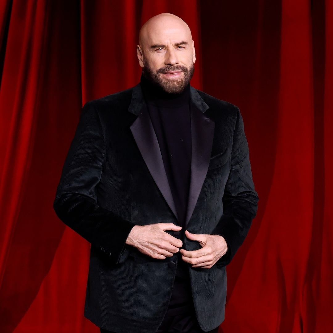 John Travolta Christmas Card With Kids Ella & Benjamin John Travolta Christmas Card With Kids Ella & Benjamin