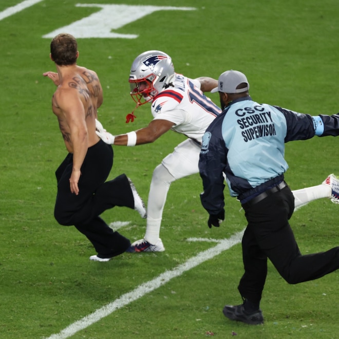 Super Bowl 2026 Streaker