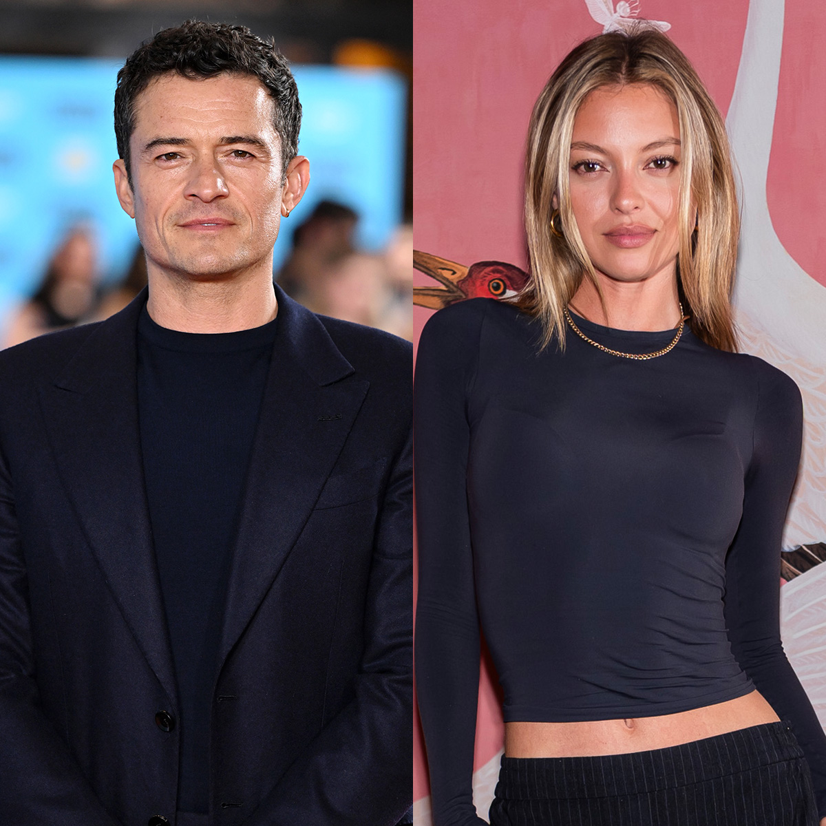 Orlando Bloom Leaves Super Bowl 2026 With Model Luisa Laemmel