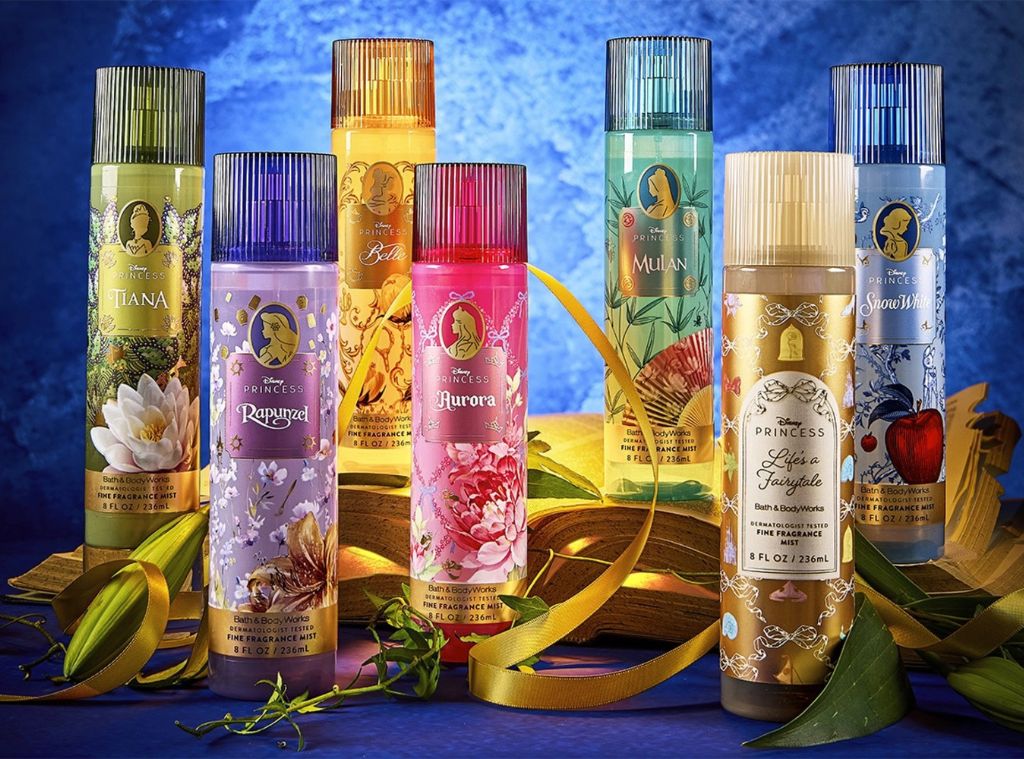 Bath & Body Works x Disney Princess Collection: Candles, Body Wash