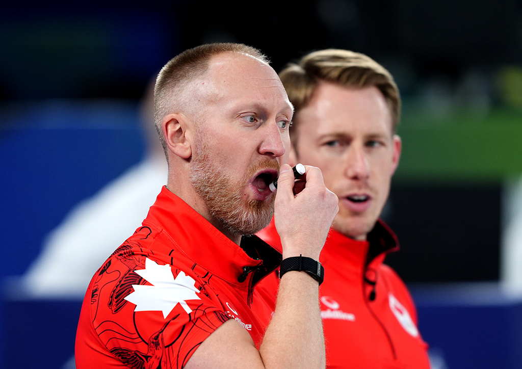 Brad Jacobs, Marc Kennedy, Olympics 2026 candids