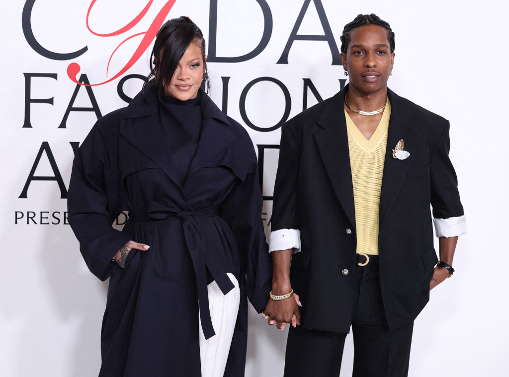 Rihanna, A$AP Rocky at the 2026 CFDA Fashion Awards