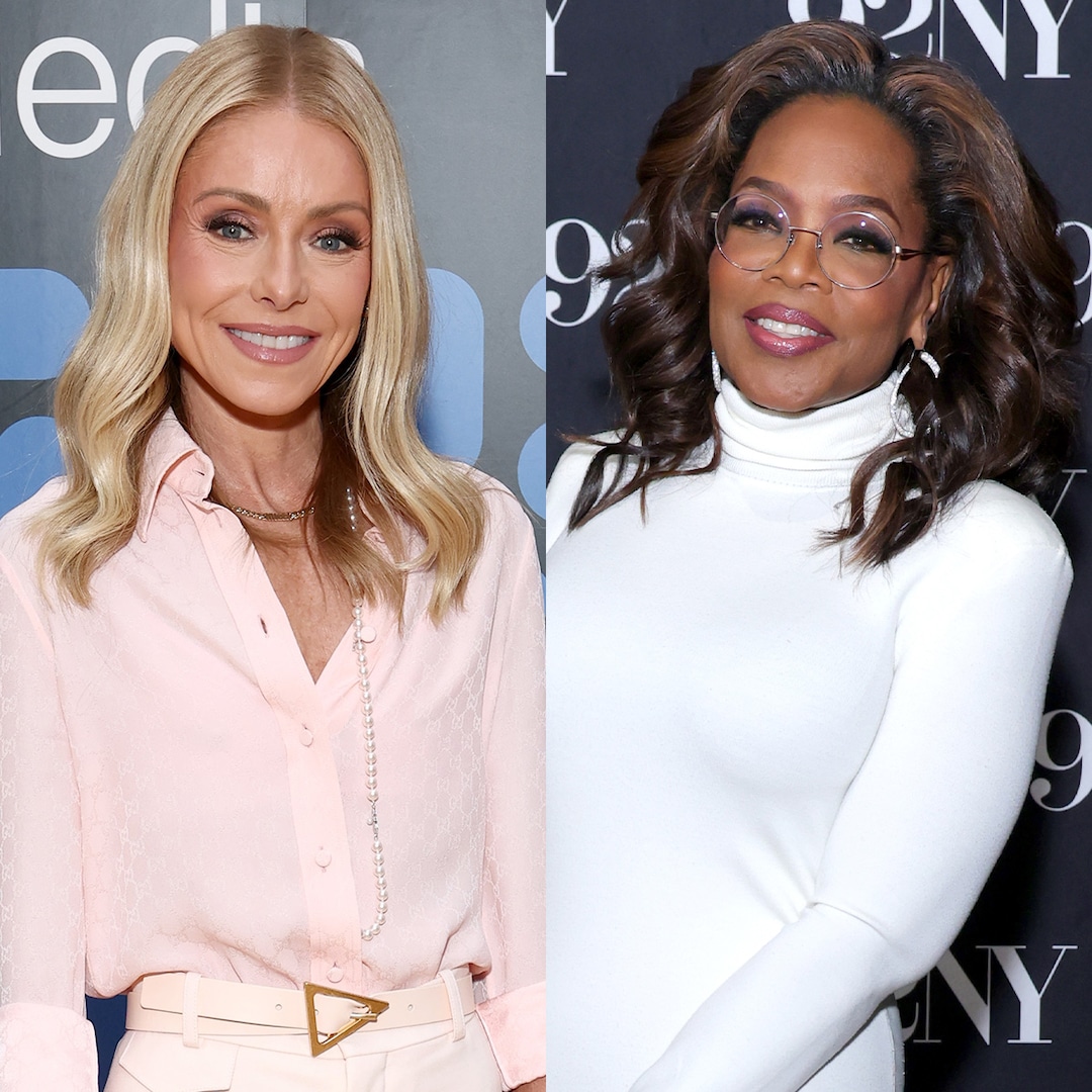 O conselho de Kelly Ripa de Oprah Winfrey sobre sair ao vivo