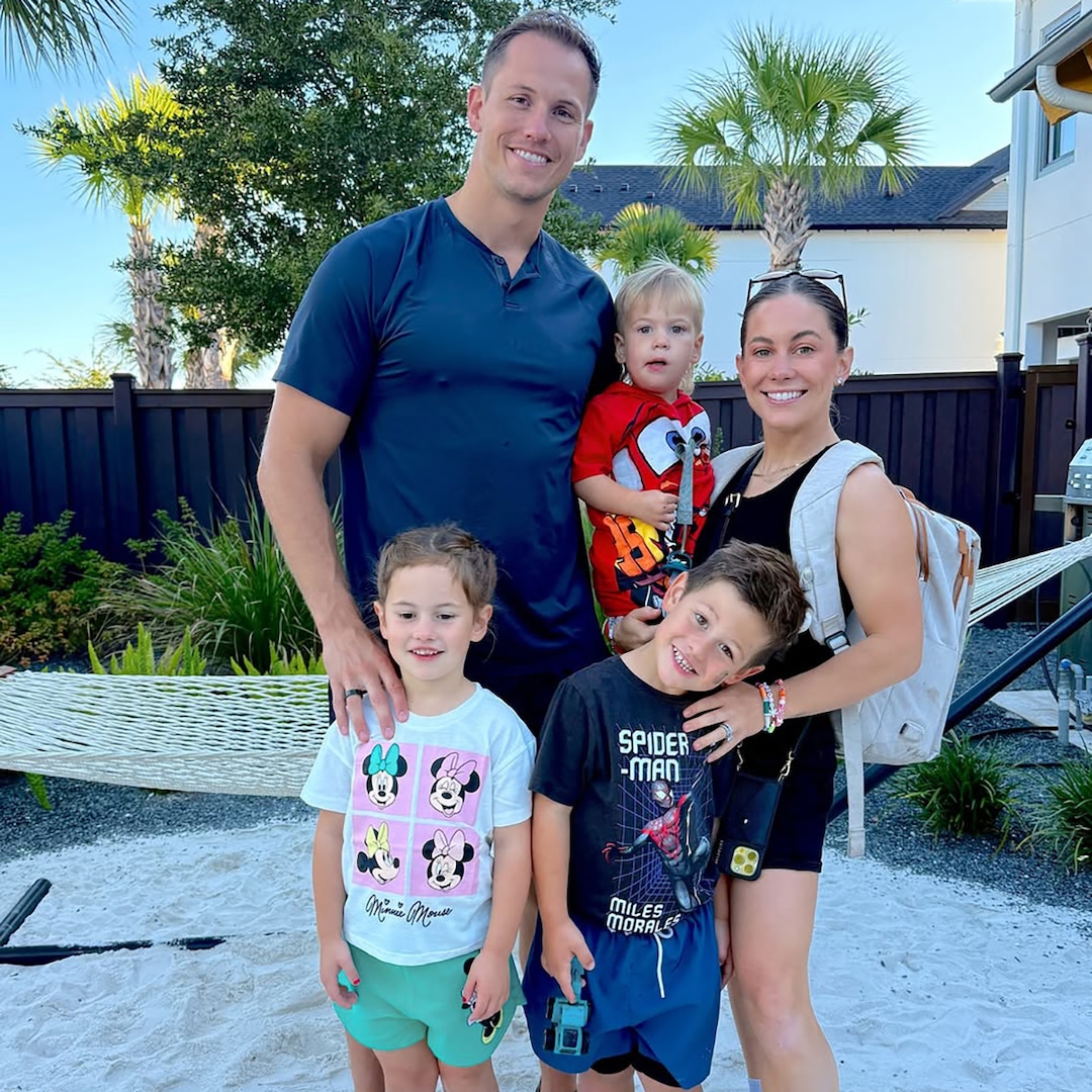 Shawn Johnson nega rumores de gravidez com o bebê nº 4